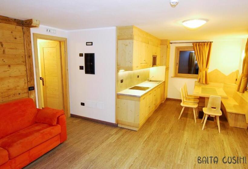 ２ベッドルームのスーペリアアパートメント, Residence Baita Cusini