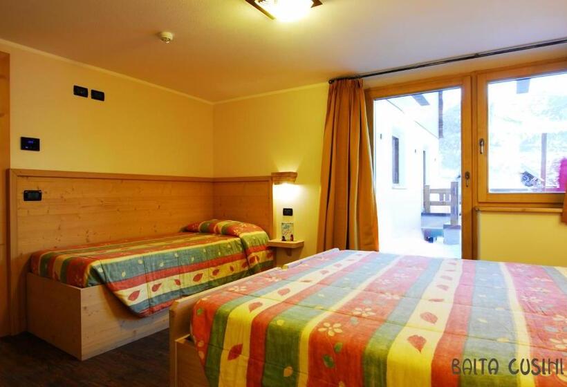 １ベッドルームアパートメント, Residence Baita Cusini