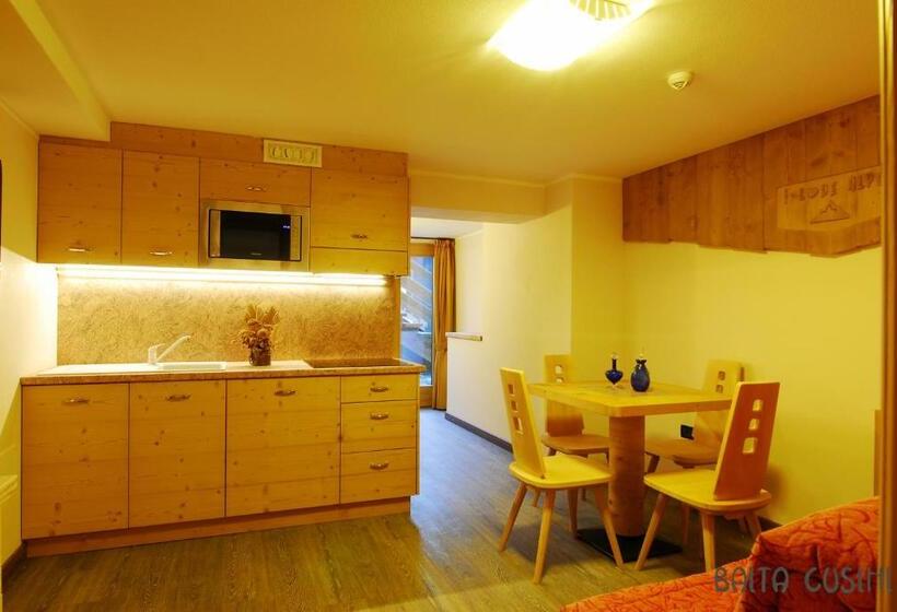 １ベッドルームアパートメント, Residence Baita Cusini