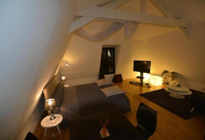 חדר סטנדרט לשלושה, Maison D'hôtes Les Coudreaux