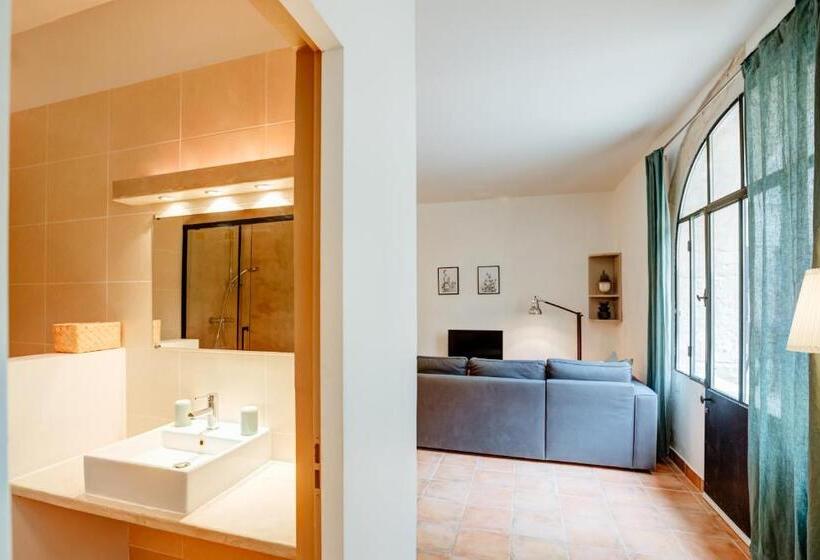 テラス付き1ベッドルームアパートメント, Le Domaine De L Osage