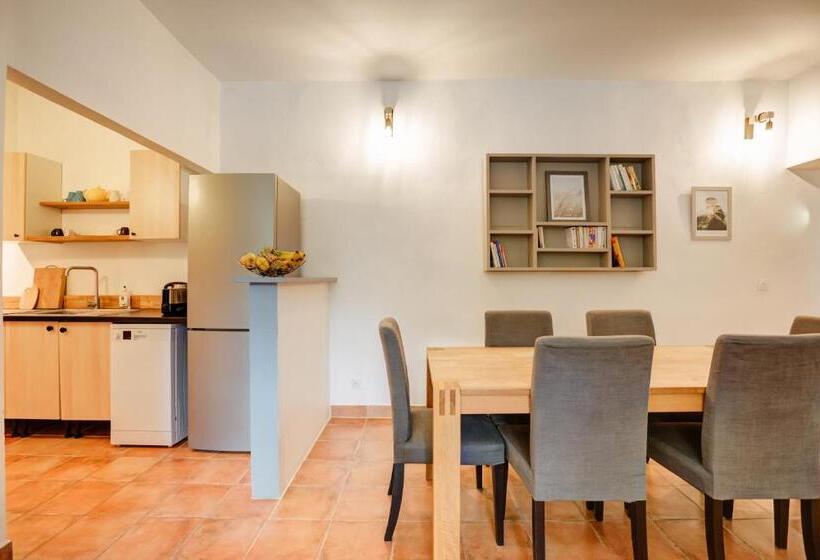 テラス付き1ベッドルームアパートメント, Le Domaine De L Osage