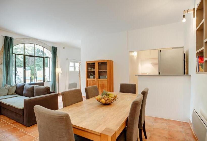 テラス付き1ベッドルームアパートメント, Le Domaine De L Osage