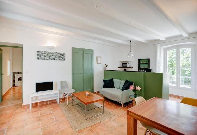 テラス付き1ベッドルームアパートメント, Le Domaine De L Osage