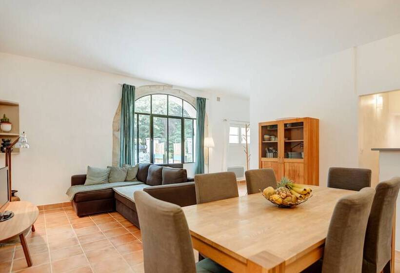 テラス付き1ベッドルームアパートメント, Le Domaine De L Osage