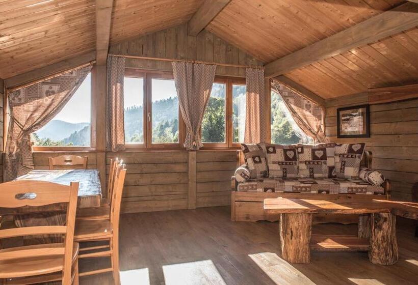침실 2개 수피리어 아파트, Le Couarôge Chalets Et Appartements