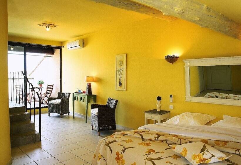 חדר סטנדרט עם טרסה, Chambres Du Vieux Bistrot