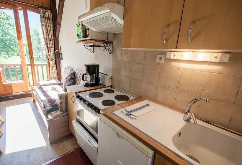 침실 1개 아파트, Résidence La Cour