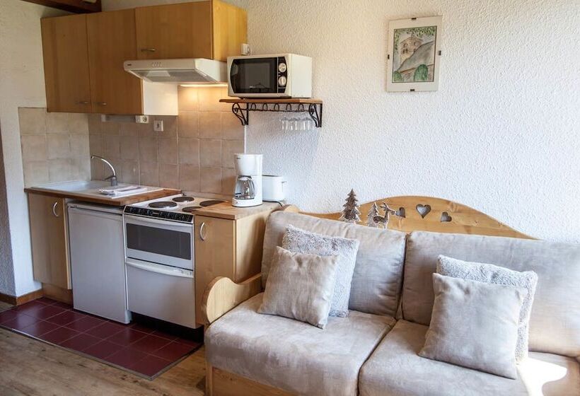 침실 1개 아파트, Résidence La Cour