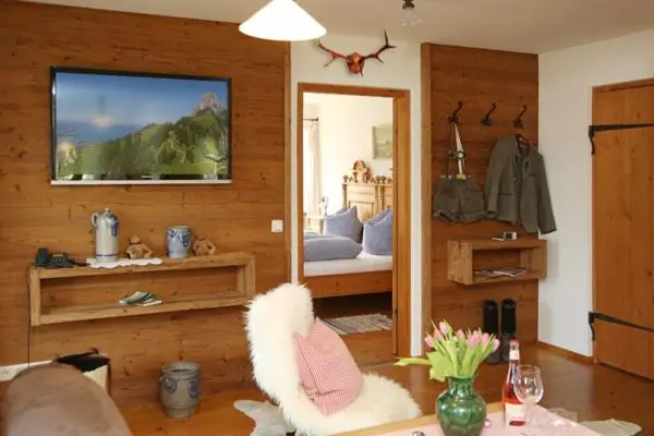 バルコニー付き1ベッドルームアパートメント, Gästehaus Lechner