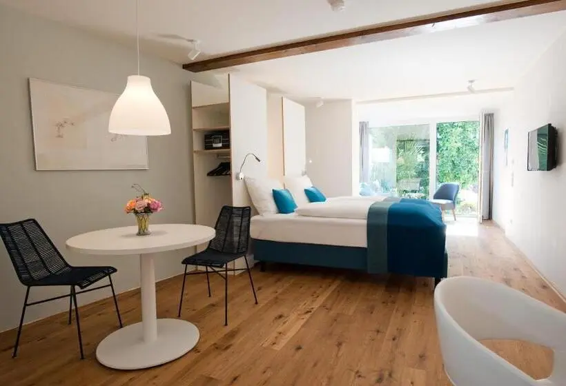 آپارتمان 1 خوابه با چشم‌انداز باغ, 1463 Apartmenthaus
