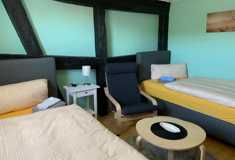 اتاق استاندارد با سرویس بهداشتی مشترک, Gästehaus Windheim