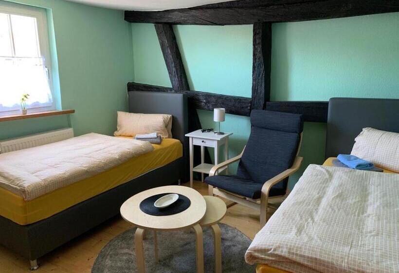 اتاق استاندارد با سرویس بهداشتی مشترک, Gästehaus Windheim