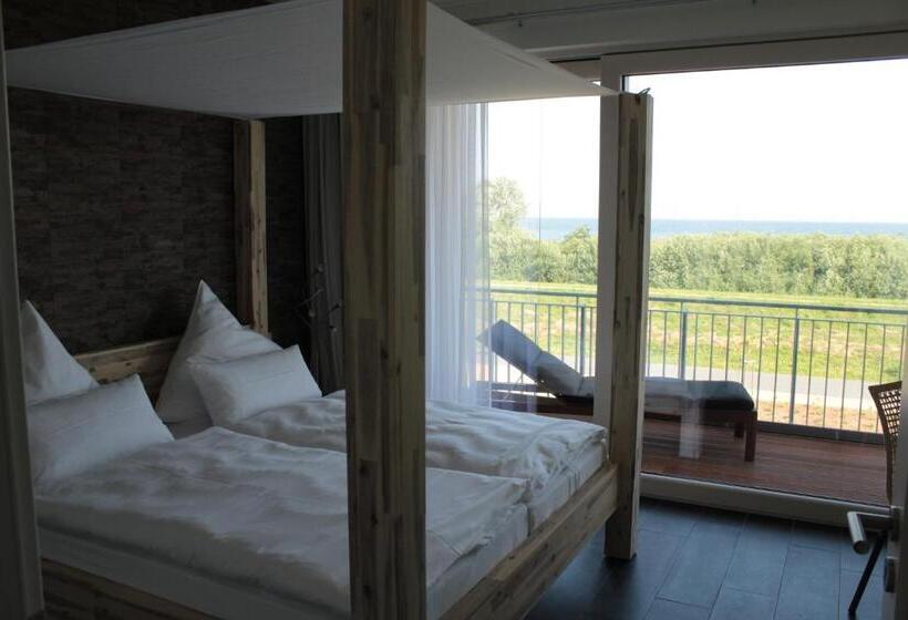 Апартаменты 1 Спальня Вид на Море, Ostseedomizil La Mer