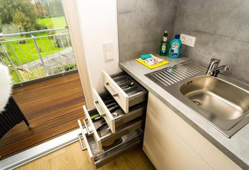 Апартаменты 1 Спальня Боковой Вид на Море, Ostseedomizil La Mer