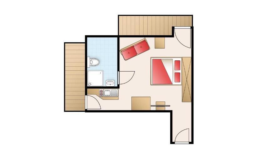 スタンダードルーム, Pension Vendel