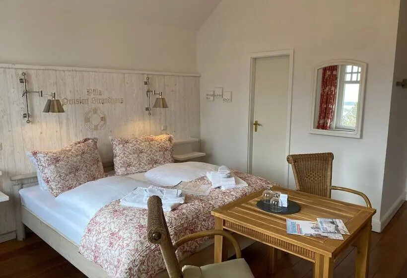 オーシャンビュースタンダードルームバルコニー付き, Villa Pension Strandhaus Adults Only