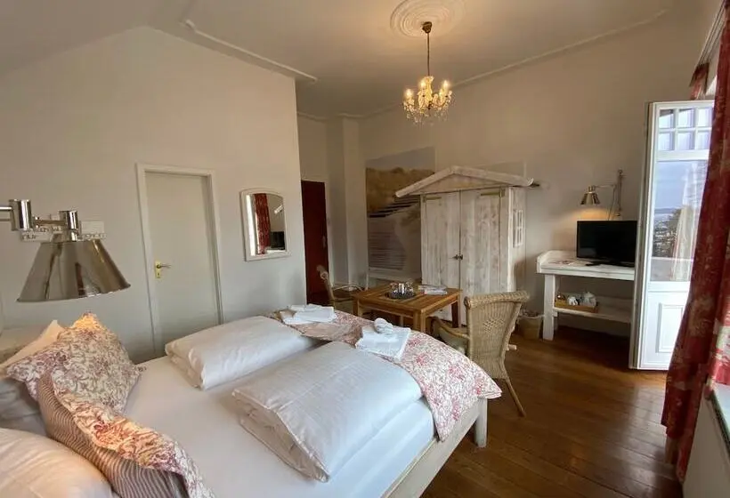 オーシャンビュースタンダードルームバルコニー付き, Villa Pension Strandhaus Adults Only