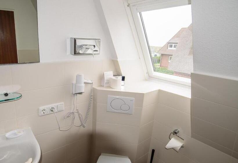 חדר סטנדרט יחיד, Pension Luuward 3 Sterne