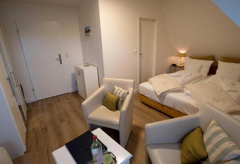 חדר סטנדרט נוף לגינה, Pension Luuward 3 Sterne