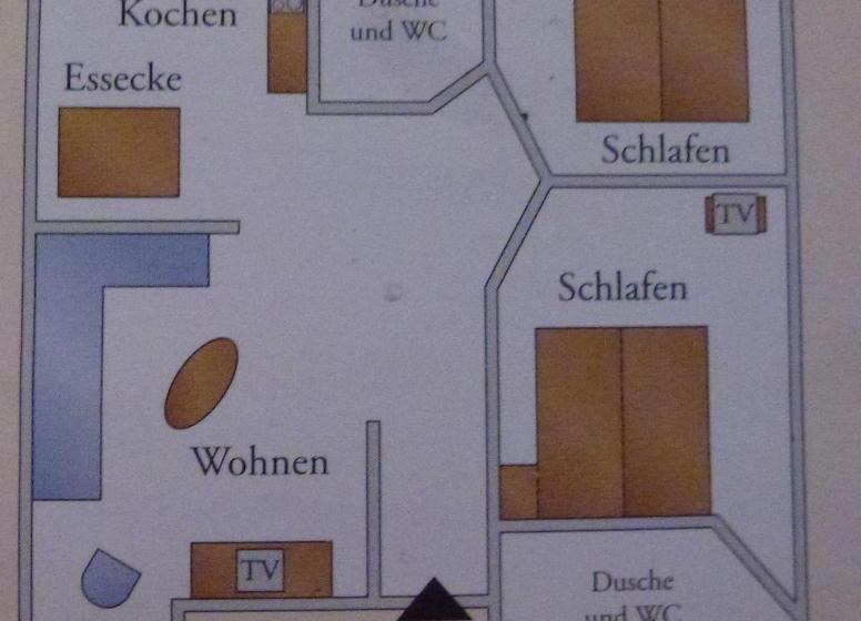 Апартаменты 2 Спальни, Ferienwohnungen Schäferhaus, Incl Meinecardplus