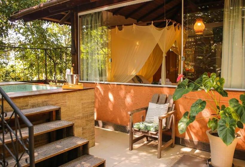 Suite met Kingsize Bed, Villa Arumã Pousada