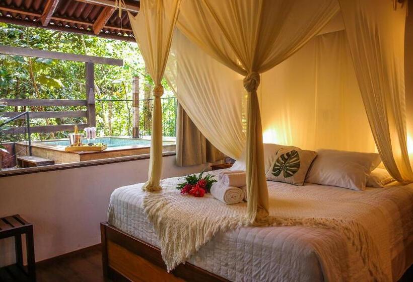 Suite met Kingsize Bed, Villa Arumã Pousada