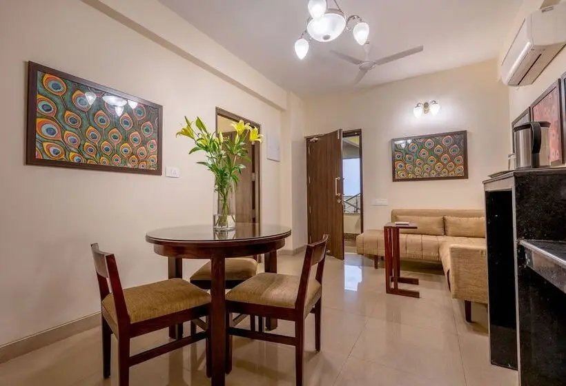 １ベッドルームアパートメント, Zade House Jaipur