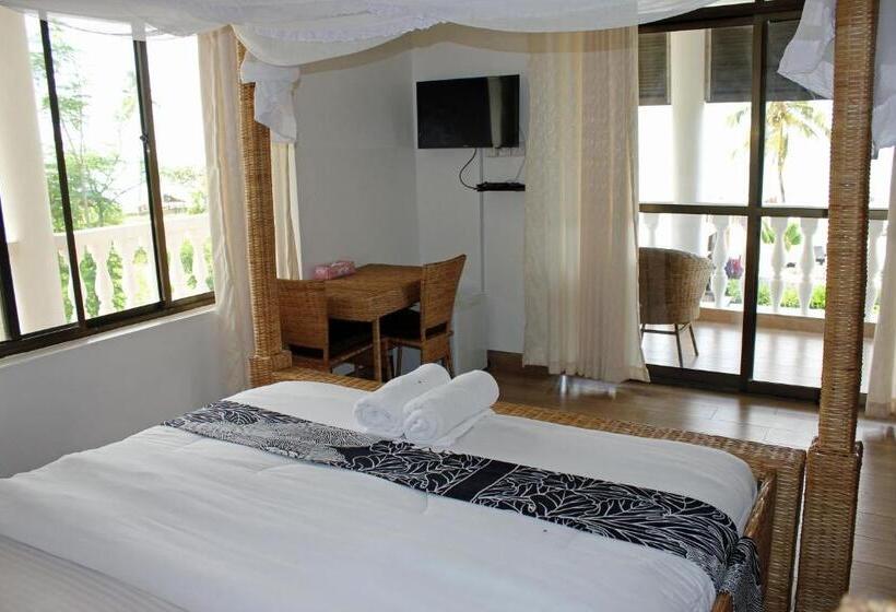 اتاق خانوادگی با چشمانداز دریا, Villa Dahl Beach Resort