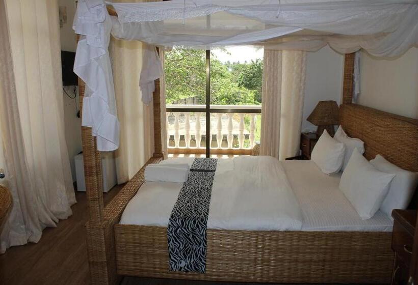 اتاق خانوادگی با چشمانداز جانبی دریا, Villa Dahl Beach Resort