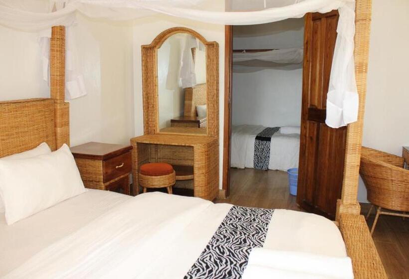 اتاق خانوادگی با چشمانداز جانبی دریا, Villa Dahl Beach Resort