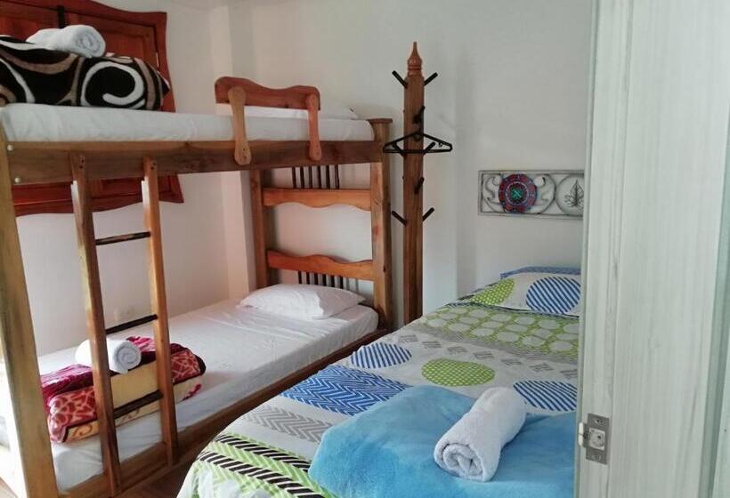 Geteiltes Mehrbettzimmer, Elizabetha Hostal