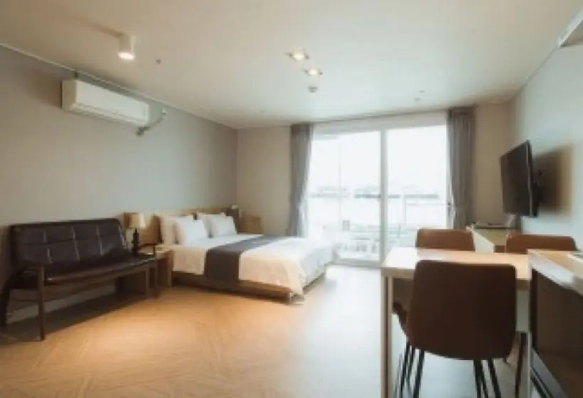 Standard-huone Merinäkymä, Lium Spa Hostel
