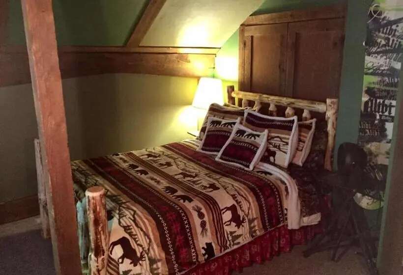 キングサイズベッドのデラックスルーム, Grunberg Haus Inn & Cabins