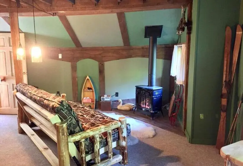 キングサイズベッドのデラックスルーム, Grunberg Haus Inn & Cabins