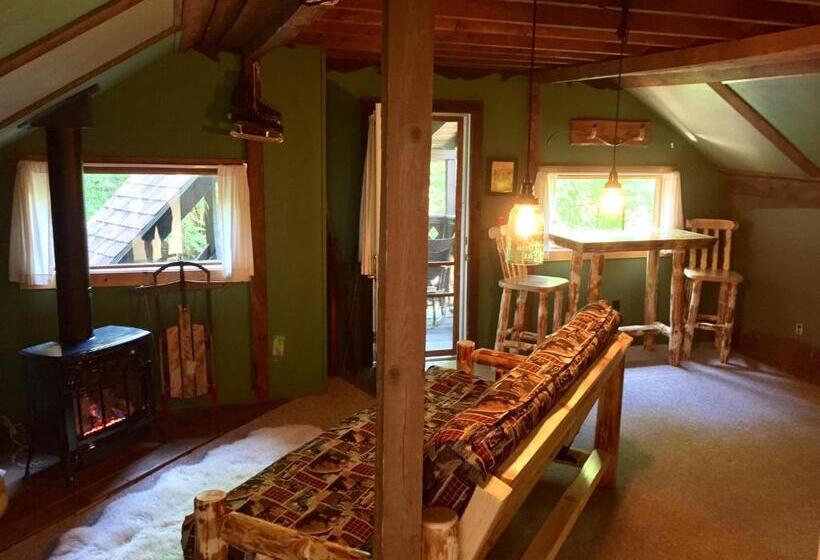 Номер Deluxe Кровать Кинг, Grunberg Haus Inn & Cabins