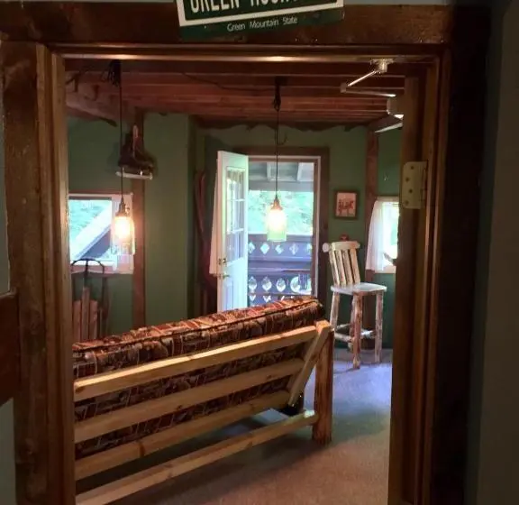 キングサイズベッドのデラックスルーム, Grunberg Haus Inn & Cabins