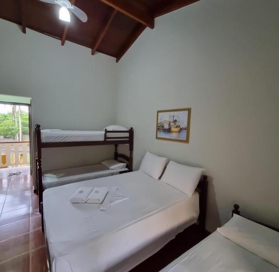 סוויטה משפחתית, Camping Pousada Ilha Do Mel   Frente Ao Mar