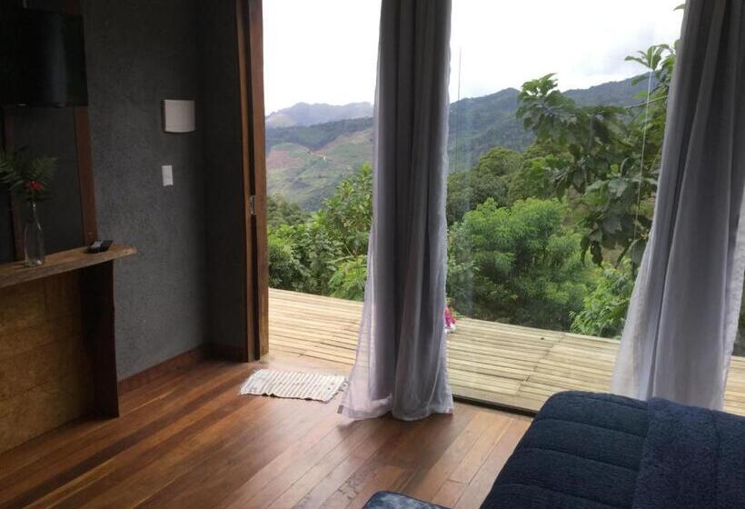 Люкс с Балконом, Pousada Restaurante Portal Do Ceu