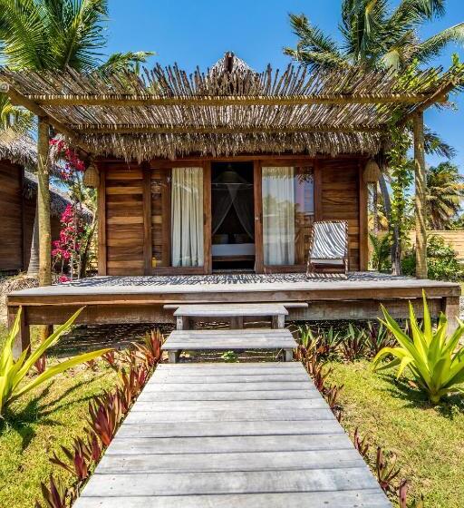 스탠다드 방갈로 정원 전망, Pousada Vayú