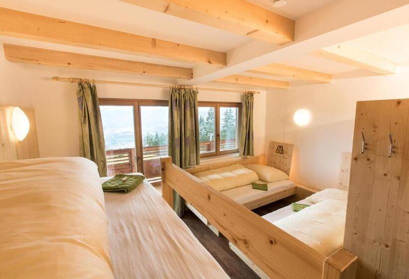 이코노미 쿼드러플룸(공용 화장실), Ualm Untermarkter Alm