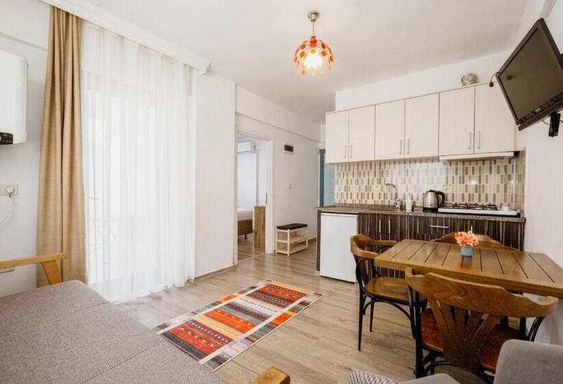 低层单卧公寓, Azra Apart & Otel