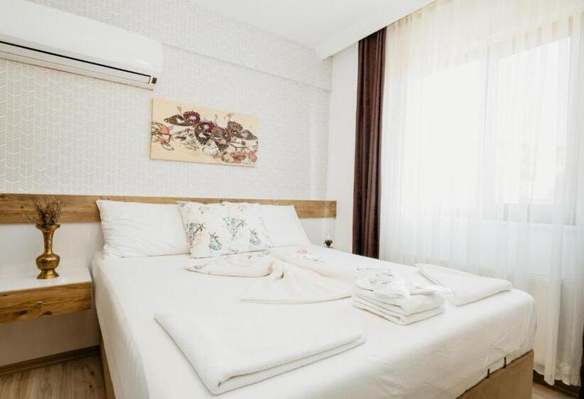 家庭房带园景, Azra Apart & Otel