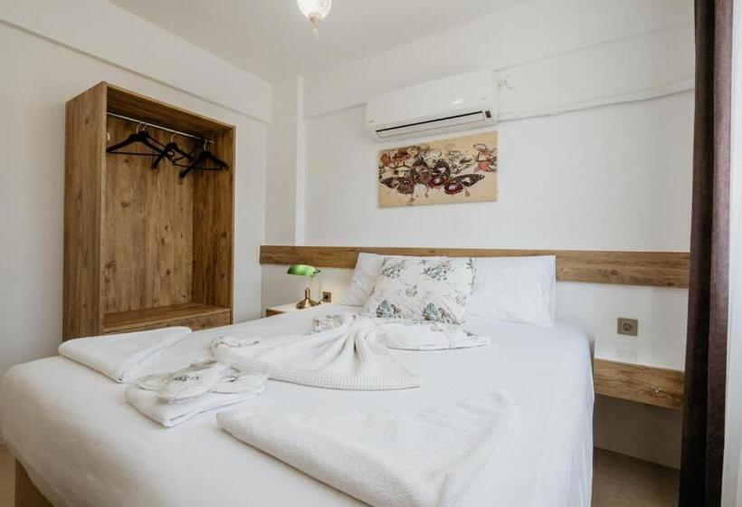 家庭房带园景, Azra Apart & Otel