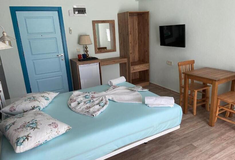 标准房带园景, Azra Apart & Otel