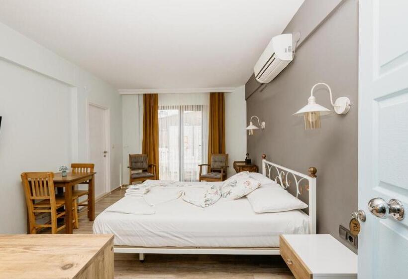 اتاق استاندارد با چشم‌انداز باغ, Azra Apart & Otel