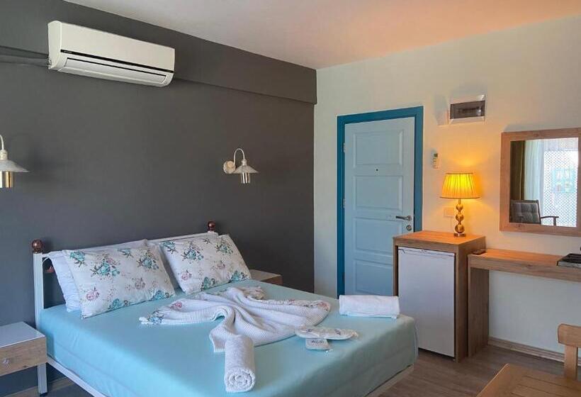 اتاق استاندارد با چشم‌انداز باغ, Azra Apart & Otel