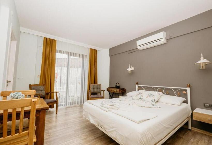 标准房带园景, Azra Apart & Otel