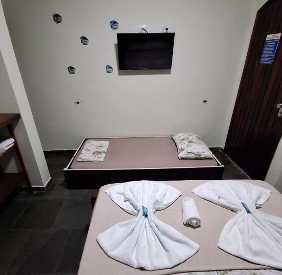 اتاق استاندارد سه نفره, Pousada Azul Do Mar