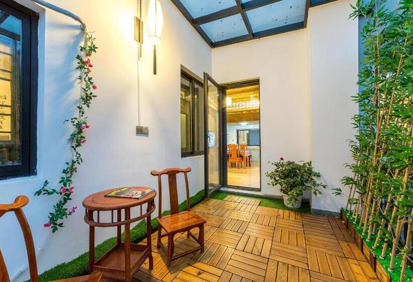 آپارتمان 1 خوابه با بالکن, 杏竹斋客栈